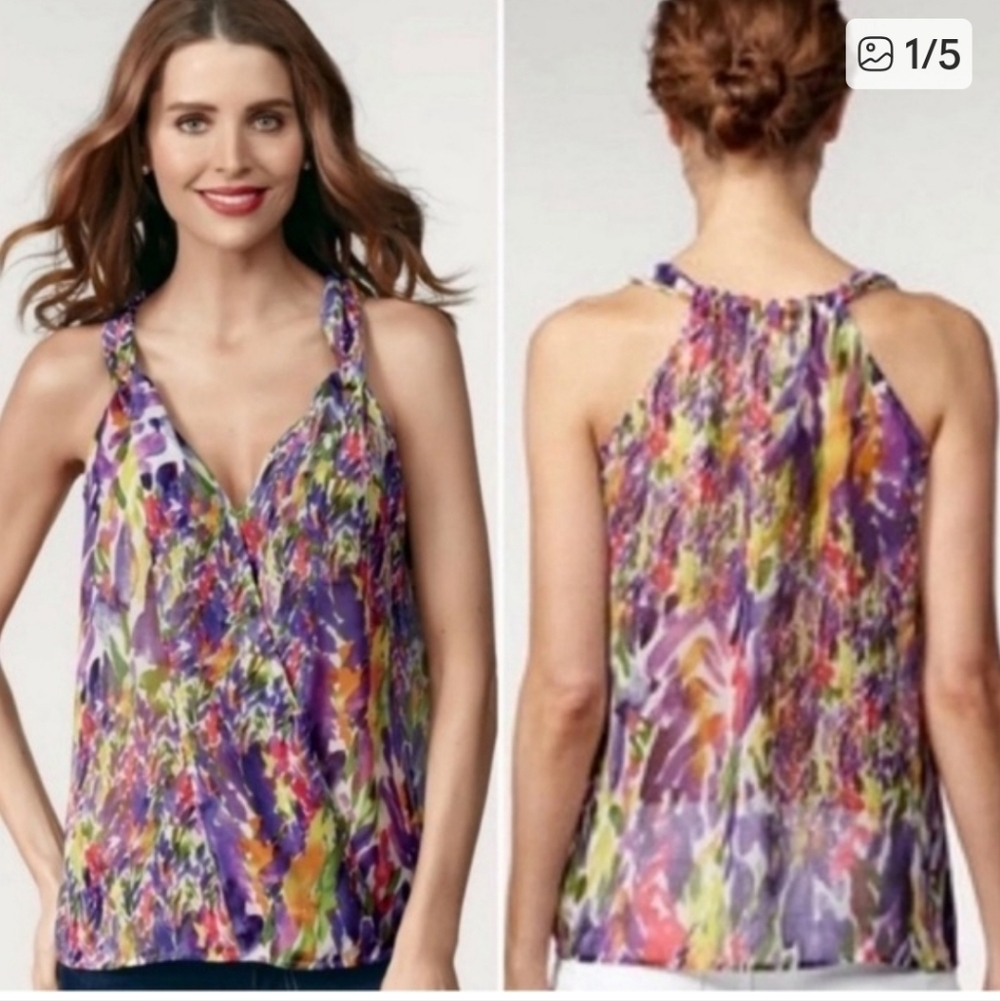 Cabi Style 730 Vintage Petals Top
